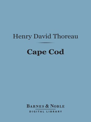cover image of Cape Cod (Barnes & Noble Digital Library)